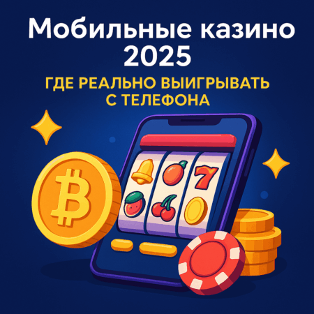 Мобильные казино 2025: где реально выигрывать с телефона